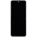 Inner OLED Assembly With Frame Compatible For Samsung Galaxy Z Flip 3 5G (US & International) (Aftermarket Plus) (Lavender)