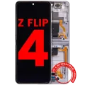 Inner OLED Assembly With Frame For Samsung Galaxy Z Flip 4 5G (US & International Version) (Aftermarket Plus) (Bora Purple)