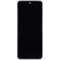 Inner OLED Assembly With Frame For Samsung Galaxy Z Flip 4 5G (US & International Version) (Aftermarket Plus) (Bora Purple)