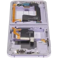 Inner OLED Assembly With Frame For Samsung Galaxy Z Flip 4 5G (US & International Version) (Aftermarket Plus) (Bora Purple)