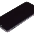 Inner OLED Assembly With Frame For Samsung Galaxy Z Flip 4 5G (US & International Version) (Aftermarket Plus) (Graphite)