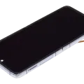 Inner OLED Assembly With Frame For Samsung Galaxy Z Flip 4 5G (US & International Version) (Aftermarket Plus) (Blue)
