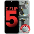 Inner OLED Assembly With Frame Compatible For Samsung Galaxy Z Flip 5 5G (F731) (US & International) (Aftermarket Plus) (Green)