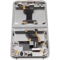 Inner OLED Assembly With Frame For Samsung Galaxy Z Flip 5 5G (US & International) (Aftermarket Plus) (Cream)