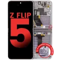 Inner OLED Assembly With Frame For Samsung Galaxy Z Flip 5 5G (US & International) (Aftermarket Plus) (Lavender)