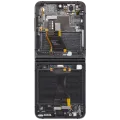 Inner OLED Assembly With Frame Compatible For Samsung Galaxy Z Flip 5 5G (F731) (US & International) (Aftermarket Plus) (Gray)