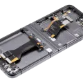 Inner OLED Assembly With Frame Compatible For Samsung Galaxy Z Flip 5 5G (F731) (US & International) (Aftermarket Plus) (Gray)