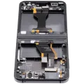 Inner OLED Assembly With Frame Compatible For Samsung Galaxy Z Flip 5 5G (F731) (US & International) (Aftermarket Plus) (Gray)