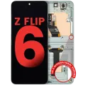 Inner OLED Assembly With Frame Compatible For Samsung Galaxy Z Flip 6 5G (F741) (US & International) (Aftermarket Plus) (Mint)