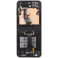 Inner OLED Assembly With Frame For Samsung Galaxy Z Flip 6 5G (US & International) (Aftermarket Plus) (Black)