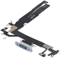 Charging Port Flex Cable Compatible For iPhone 17 (Premium) (Mist Blue)