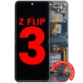 Inner OLED Assembly With Frame Compatible For Samsung Galaxy Z Flip 3 5G (F711) (US & International) (Aftermarket Plus) (Green)