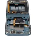 Inner OLED Assembly With Frame Compatible For Samsung Galaxy Z Flip 3 5G (F711) (US & International) (Aftermarket Plus) (Green)
