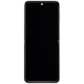 Inner OLED Assembly With Frame Compatible For Samsung Galaxy Z Flip 3 5G (F711) (US & International) (Aftermarket Plus) (Cream)