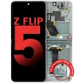 Inner OLED Assembly With Frame Compatible For Samsung Galaxy Z Flip 5 5G (F731) (US & International) (Aftermarket Plus) (Mint)