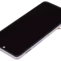 Inner OLED Assembly With Frame Compatible For Samsung Galaxy Z Flip 3 5G (F711) (US & International) (Aftermarket) (Lavender)