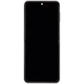Inner OLED Assembly With Frame For Samsung Galaxy Z Flip 4 5G (US & International Version) (Aftermarket) (Graphite)
