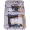 Inner OLED Assembly With Frame Compatible For Samsung Galaxy Z Flip 4 5G (F721) (US & International Version) (Aftermarket) (Bora Purple)