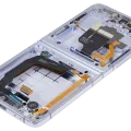 Inner OLED Assembly With Frame For Samsung Galaxy Z Flip 4 5G (US & International Version) (Aftermarket) (Blue)
