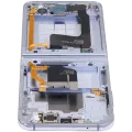 Inner OLED Assembly With Frame For Samsung Galaxy Z Flip 4 5G (US & International Version) (Aftermarket) (Blue)