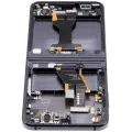 Inner OLED Assembly With Frame For Samsung Galaxy Z Flip 5 5G (US & International) (Aftermarket) (Graphite)