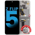 Inner OLED Assembly With Frame For Samsung Galaxy Z Flip 5 5G (US & International) (Aftermarket) (Cream)