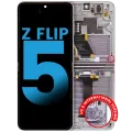 Inner OLED Assembly With Frame For Samsung Galaxy Z Flip 5 5G (US & International) (Aftermarket) (Lavender)