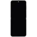 Inner OLED Assembly With Frame For Samsung Galaxy Z Flip 6 5G (US & International) (Aftermarket) (Silver Shadow)
