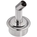 ReLife 861 Series 45 Degree Oblique Stainless Steel Hot Air Rework Station Nozzles - 8MM