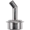 ReLife 861 Series 45 Degree Oblique Stainless Steel Hot Air Rework Station Nozzles - 8MM