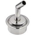 ReLife 861 Series 45 Degree Oblique Stainless Steel Hot Air Rework Station Nozzles - 6MM