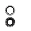 Back Camera Lens With Bracket & Bezel For iPhone 17 (Premium) (White)