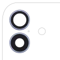Back Camera Lens With Bracket & Bezel For iPhone 17 (Premium) (Mist Blue)