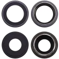 Back Camera Lens With Bracket & Bezel For iPhone 17 (Premium) (Black)
