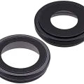 Back Camera Lens With Bracket & Bezel For iPhone 17 (Premium) (Black)