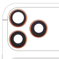 Back Camera Lens With Bracket & Bezel For iPhone 17 Pro/ 17 Pro Max (Premium) (Cosmic Orange)
