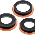 Back Camera Lens With Bracket & Bezel For iPhone 17 Pro/ 17 Pro Max (Premium) (Cosmic Orange)