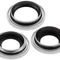 Back Camera Lens With Bracket & Bezel For iPhone 17 Pro/ 17 Pro Max (Premium) (Silver)