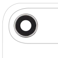 Back Camera Lens With Bracket & Bezel For iphone Air (Premium) (Light Gold)
