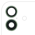 Back Camera Lens With Bracket & Bezel For iPhone 17 (Sage) (Premium)