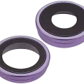 Back Camera Lens With Bracket & Bezel For iPhone 17 (Purple) (Premium)