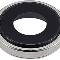 Back Camera Lens With Bracket & Bezel For iPhone Air (Cloud White) (Premium)