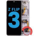 Inner OLED Assembly With Frame For Samsung Galaxy Z Flip 3 5G (US & International) (Aftermarket) (Lavender)