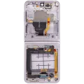 Inner OLED Assembly With Frame For Samsung Galaxy Z Flip 3 5G (US & International) (Aftermarket) (Lavender)