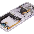 Inner OLED Assembly With Frame For Samsung Galaxy Z Flip 3 5G (US & International) (Aftermarket) (Lavender)