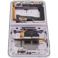 Inner OLED Assembly With Frame For Samsung Galaxy Z Flip 3 5G (US & International) (Aftermarket) (Lavender)