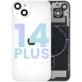 Back Glass w/ MagSafe Magnet & NFC & Flashlight Flex For iPhone 14 Plus (Service Pack) (Starlight)