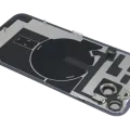Back Glass w/ MagSafe Magnet & NFC & Flashlight Flex For iPhone 14 Plus (Service Pack) (Starlight)