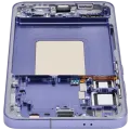 OLED Assembly With Frame Compatible For Samsung Galaxy S24 Plus 5G (US & International Version) (Aftermarket Plus) (Cobalt Violet)
