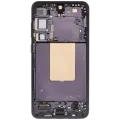 OLED Assembly With Frame For Samsung Galaxy S24 Plus 5G (US & International Version) (Aftermarket Plus) (Onyx Black)